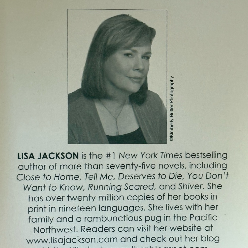 Lisa Jackson 'Whispers' - Picture 4 of 4
